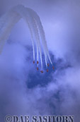 photo, picture, image gallery of Hawk T1As, RAF's Red Arrows Aerobatic Team, and other military aircraft airshow display
