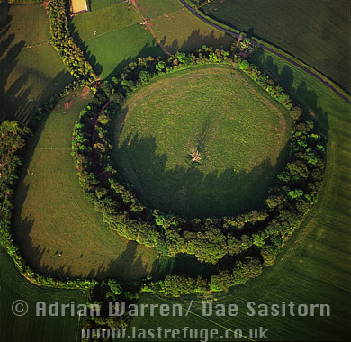 Bury Hill Fort, Andover, Wiltshire, England 