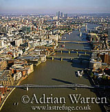 Chain of Bridges over river Thames and city of London: aw_london47.jpg