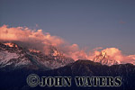 JWnepal38 : Mountains and Sunset, from Poon Hill, Nepal