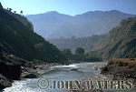 JWnepal64 : Kali Gandaki River, flowing south towards Kusma, Nepal