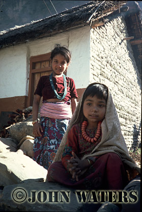 b-JWnepal7 : Nepali children, Pherse, Nepal