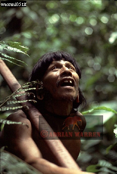 Waorani Indian, Ecuadaor,  tribe_SUSA04.jpg 
236 x 350 compressed image 
(71,239 bytes)